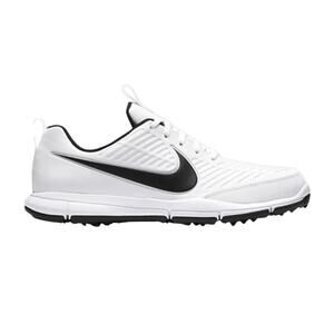 Nike Golf Men's Explorer 2 White Black Size 8.5 Sneakers 849957100 Preowned